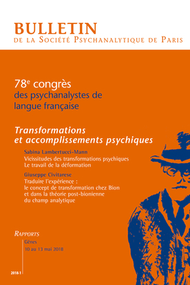 Picture of Bulletin de la SPP N° 116