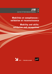 Image de Journal of International Mobility 2016, vol. 4