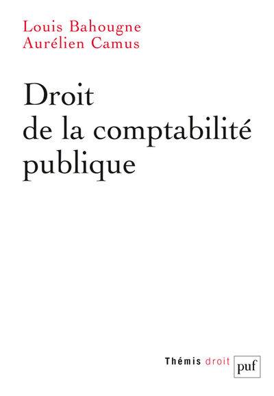 Picture of Droit de la comptabilité publique