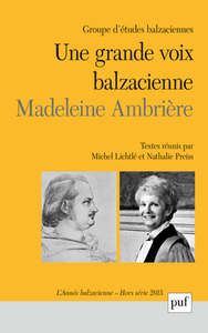 Picture of ANNÉE BALZACIENNE HS 2015