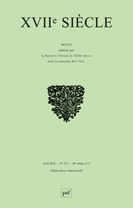 Picture of XVIIe siècle 2016, n° 271