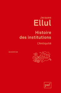 Image de Histoire des institutions. L'Antiquité