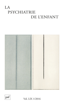 Picture of psychiatrie de l'enfant 2016, vol. 59 (1)