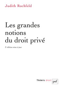 Picture of Les grandes notions du droit privé