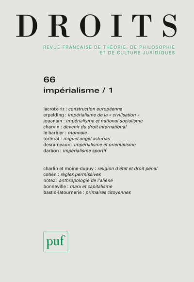 Picture of Droits 2017, n° 66