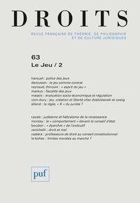 Image de Droits 2016, n° 63