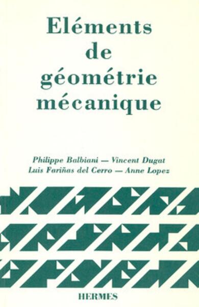 Picture of Eléments de géométrie mécanique