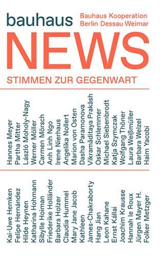 Picture of Bauhaus news : Present Positions /anglais/allemand