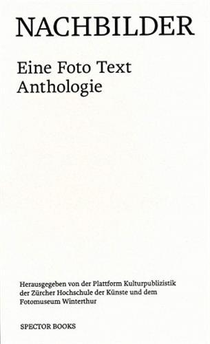 Image de Nachbilder. Eine Foto Text Anthologie /allemand