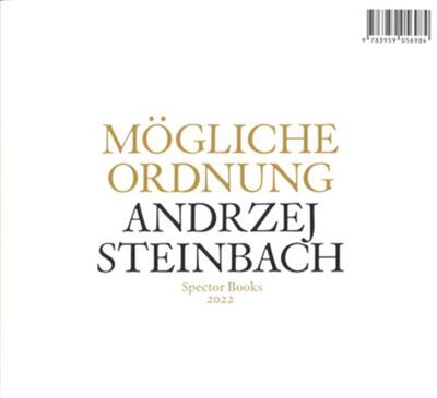 Picture of Andrzej Steinbach MOgliche Ordnung /anglais/allemand