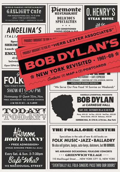 Picture of Bob Dylan’s New York Revisited 1961-69