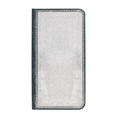 Picture of Carnet à couverture rigide Silex Blanc - Slim - Ligné - 176 p.