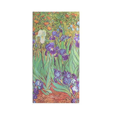 Picture of Carnet à couverture rigide Iris de Van Gogh - Slim - Ligné - 176 p.