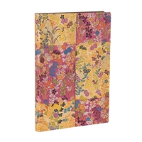Image de Carnet Flexis Kara-ori Rose Kimono Japonais Midi LIG. 176PG