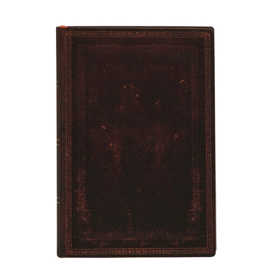 Picture of Carnet Flexis Noir Marocain Uni - Mini - Ligné - 240 p.