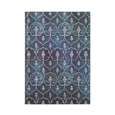 Image de Carnet souple Paperblanks Velours Bleu Midi Ligné 176p.