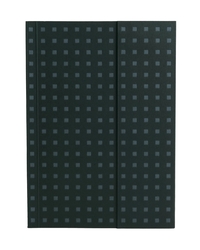 Image de Paper-Oh Noir sur Gris - B6 - Non ligné - 112 p.