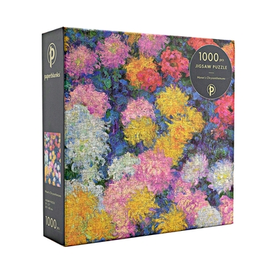 Picture of Puzzles Les Chrysanthemes de Monet Les Chrysanthemes de Monet Puzzle 1000 pc.