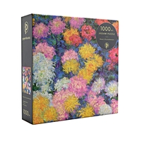 Picture of Puzzles Les Chrysanthemes de Monet Les Chrysanthemes de Monet Puzzle 1000 pc.