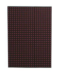 Image de Paper-Oh Noir sur Rouge - A4 - Ligné - 112 p.