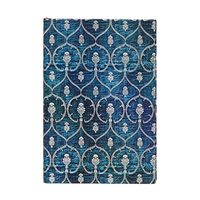 Picture of Carnet à couverture rigide Velours Bleu - Mini - Ligné - 176 p.