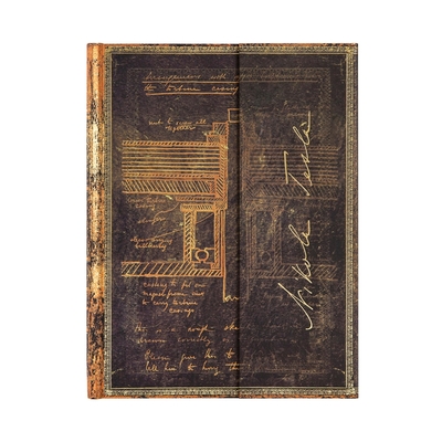 Picture of Carnet à couverture rigide Tesla, Croquis d'une Turbine - Ultra - Ligné - 144 p.