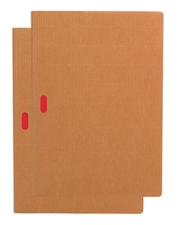 Picture of Paper-Oh Cahier Ondulo - Naturel / Naturel - A4 - Non ligné - 80 p.