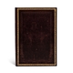 Image de Carnet rigide Paperblanks Noir Marocain Midi Ligné 144p.