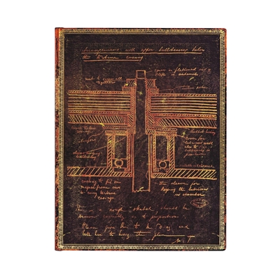 Picture of Carnet Flexis Tesla, Croquis d'une Turbine - Ultra - Ligné - 176 p.