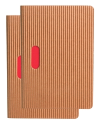 Picture of Paper-Oh Cahier Ondulo - Naturel / Naturel - B7 - Non ligné - 80 p.