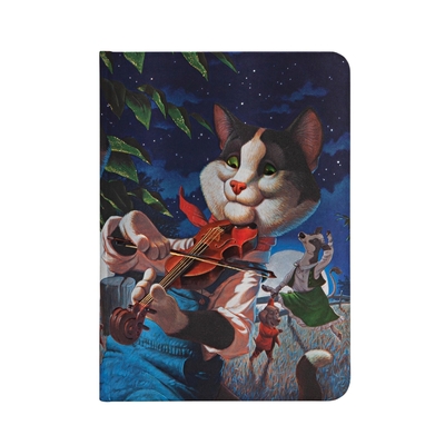 Image de Carnet à couverture rigide Le Chat et le Violon - Midi - Ligné - 176 p.