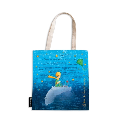 Picture of Sacs en toile Collection Les Manuscrits Estampes Saint-Exupery, Le Petit Prince