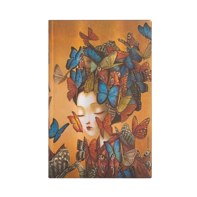 Image de Carnet souple Paperblanks Madame Butterfly Maxi Pointillé 192p.