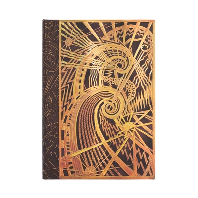 Image de Carnet rigide Paperblanks La Spirale Chanin Midi Ligné 144p.