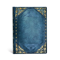 Picture of Carnet à couverture rigide Plume de Paon - Midi - Ligné - 144 p.