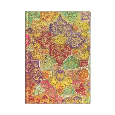Image de Carnet souple Paperblanks Fleur Sauvage Bavaroise Midi Ligné 176p.