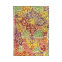 Image de Carnet souple Paperblanks Fleur Sauvage Bavaroise Midi Ligné 176p.
