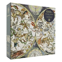 Image de Puzzles Ancienne Cartographie Planisphere Celeste 1 000 pieces