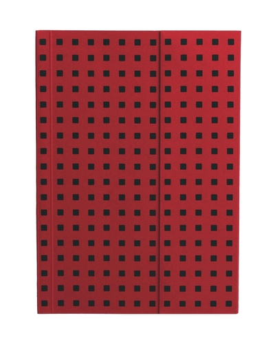 Image de Paper-Oh Rouge sur Noir - B6 - Non ligné - 112 p.