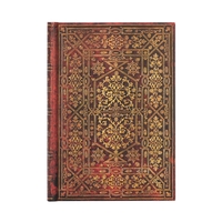 Image de Carnet rigide Paperblanks Évangéline Midi Ligné 144p.