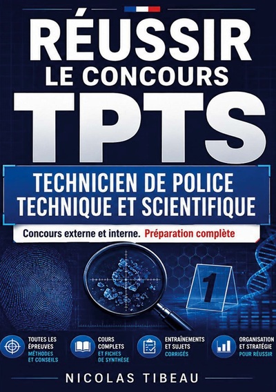 Image de Réussir le concours TPTS Technicien de police technique et scientifique
