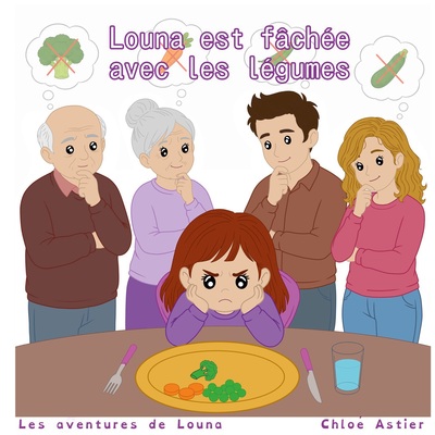 Picture of Louna est fâchée avec les légumes