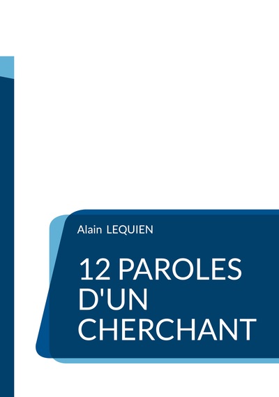 Picture of 12 paroles d'un cherchant