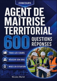 Image de Concours agent de maîtrise territorial 600 questions réponses