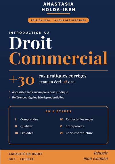 Picture of Introduction au droit commercial