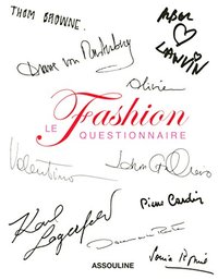 Picture of FASHION QUESTIONNAIRE BLANCHE