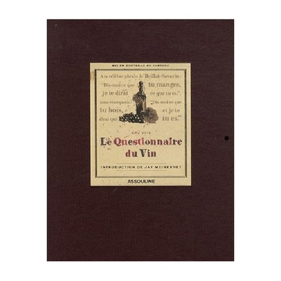 Image de LE QUESTIONNAIRE DU VIN