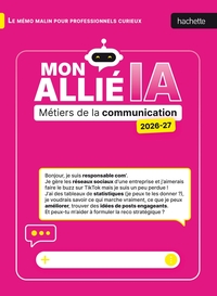 Image de Mon allié IA 2026 2027 - métiers de la communication