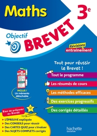 Image de Objectif Brevet - Maths 3e