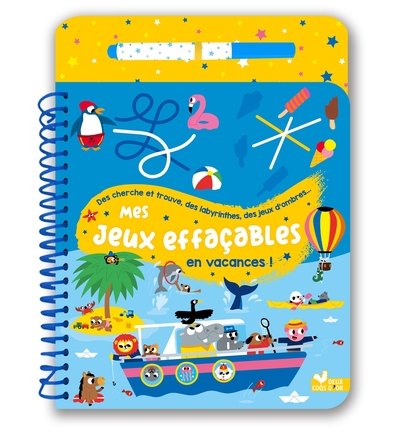 Picture of Mes jeux effaçables - en vacances !